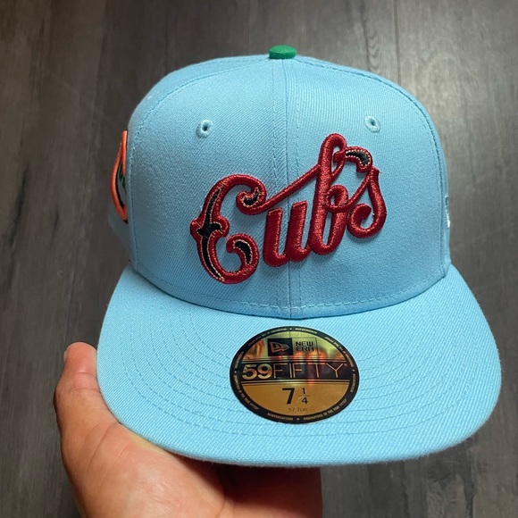 Casquette New Era 59FIFTY - Chicago Cubs - Taille 7 1/4 - Profil Bas - Neuf